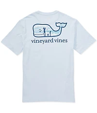 Vineyard Vines Father's Day Golf Whale Short Sleeve Pocket T-Shirt