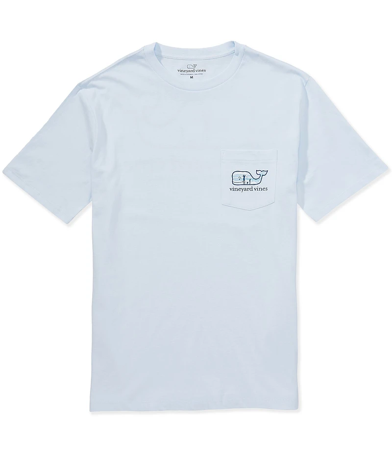 Vineyard Vines Father's Day Golf Whale Short Sleeve Pocket T-Shirt