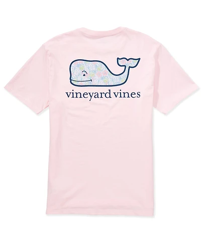 Vineyard Vines Florita Palms Whale Fill Short Sleeve T-Shirt