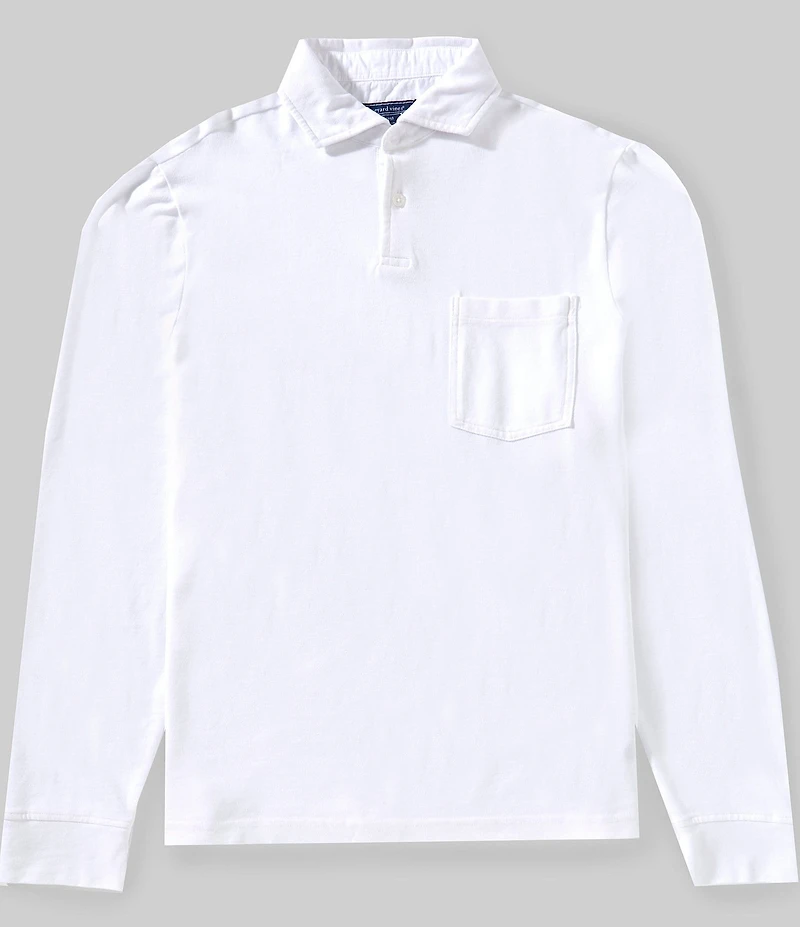 Vineyard Vines Garment-Dye Pique Long Sleeve Polo Shirt