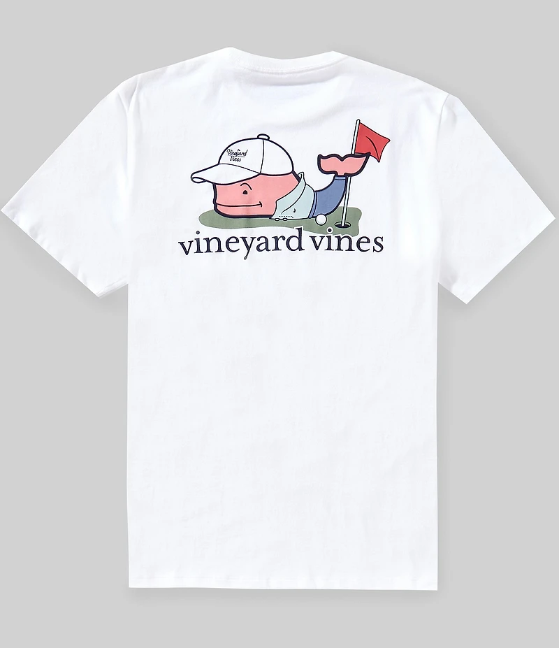 Vineyard Vines Golfer Whale Short Sleeve Graphic T-Shirt