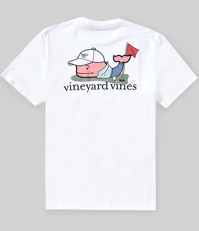 Vineyard Vines Golfer Whale Short Sleeve Graphic T-Shirt