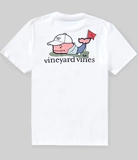 Vineyard Vines Golfer Whale Short Sleeve Graphic T-Shirt