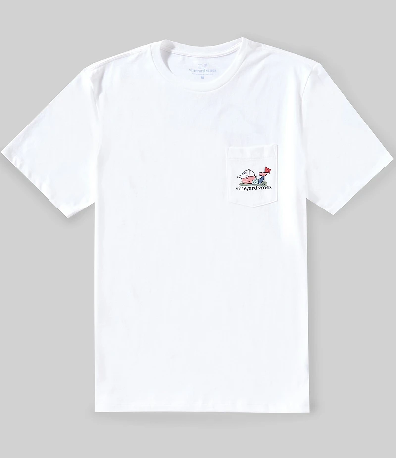 Vineyard Vines Golfer Whale Short Sleeve Graphic T-Shirt