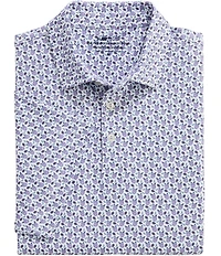 Vineyard Vines Sankaty Performance Cocktail Print Short Sleeve Polo Shirt
