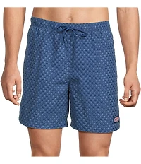 Vineyard Vines Island 6#double; Inseam Crossbone Swim Trunks