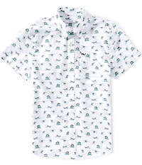 Vineyard Vines Little Boys Printed Short-Sleeve Button Front Shirt