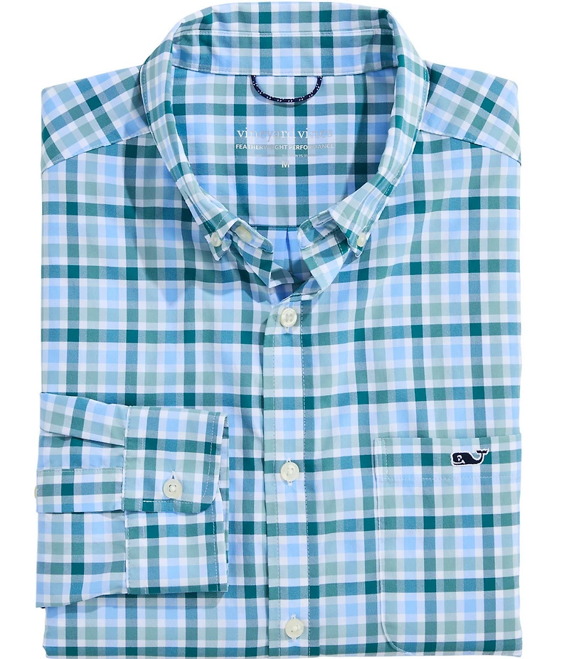 Vineyard Vines Long Sleeve Woven Performance Shirt