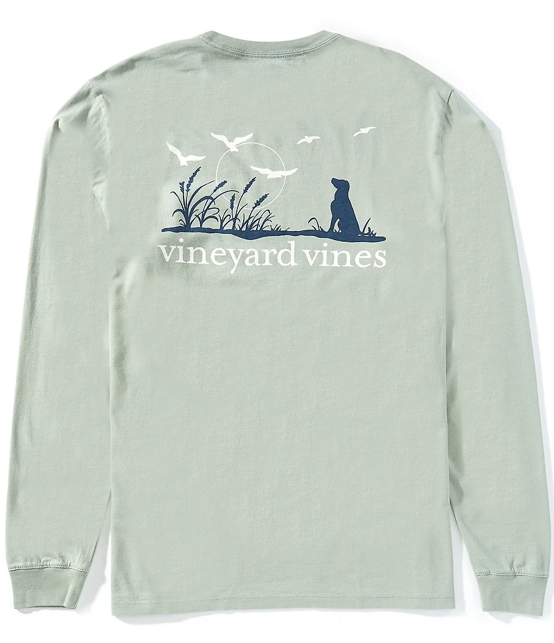 Vineyard Vines Marsh Dog Long Sleeve T-Shirt