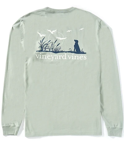 Vineyard Vines Marsh Dog Long Sleeve T-Shirt