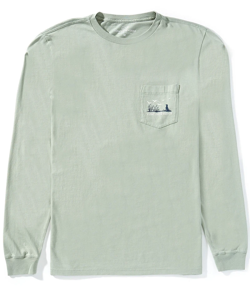 Vineyard Vines Marsh Dog Long Sleeve T-Shirt