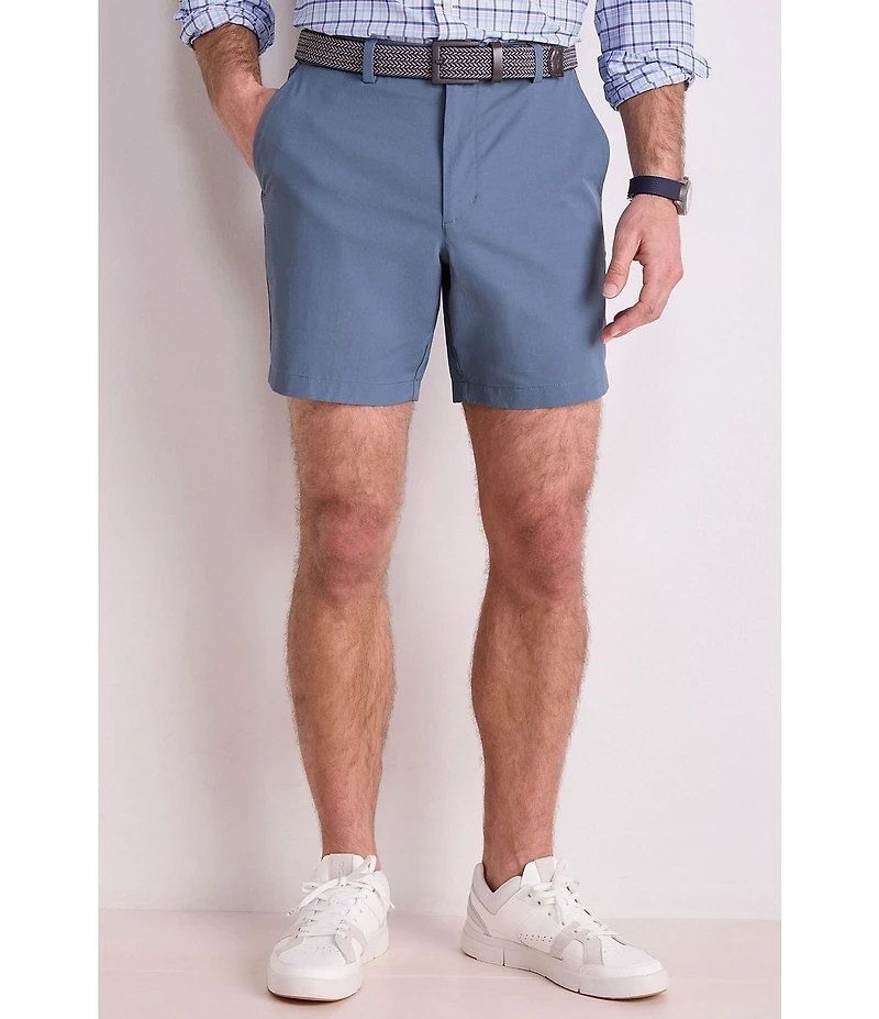 Vineyard Vines On The Go Performance Stretch 7#double; Inseam Shorts