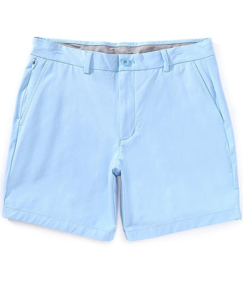 Vineyard Vines On The Go Performance Stretch 7#double; Inseam Shorts