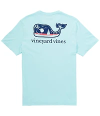Vineyard Vines Palm Tree Boat Scenic Whale Short Sleeve T-Shirt