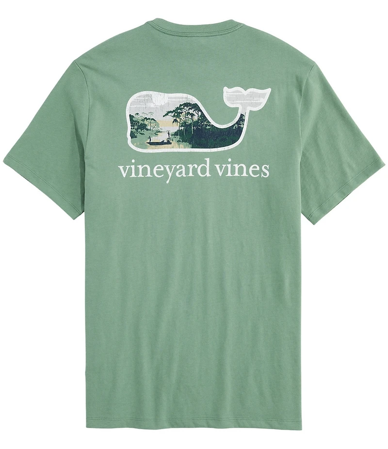 Vineyard Vines Scenic Whale Long Sleeve T-Shirt