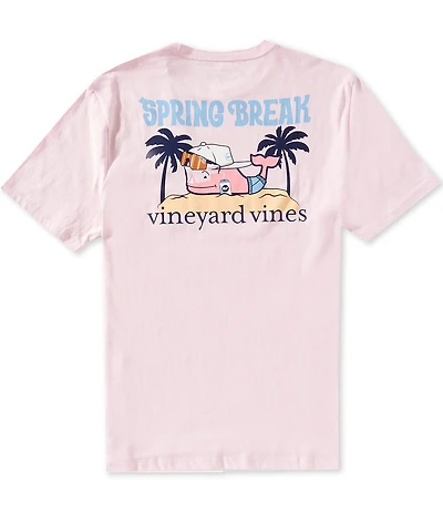 Vineyard Vines Spring Break Character Whale Graphic Short Sleeve T-Shirt