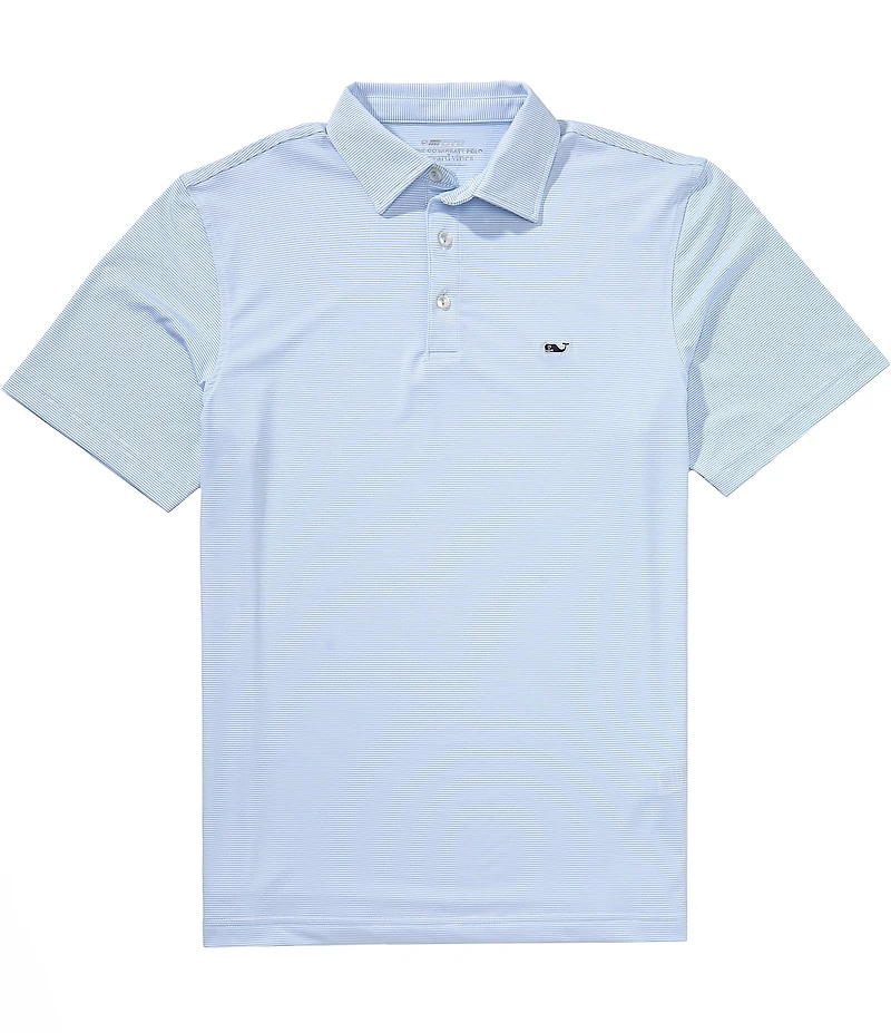 Vineyard Vines St Jean Stripe Short Sleeve Polo Shirt