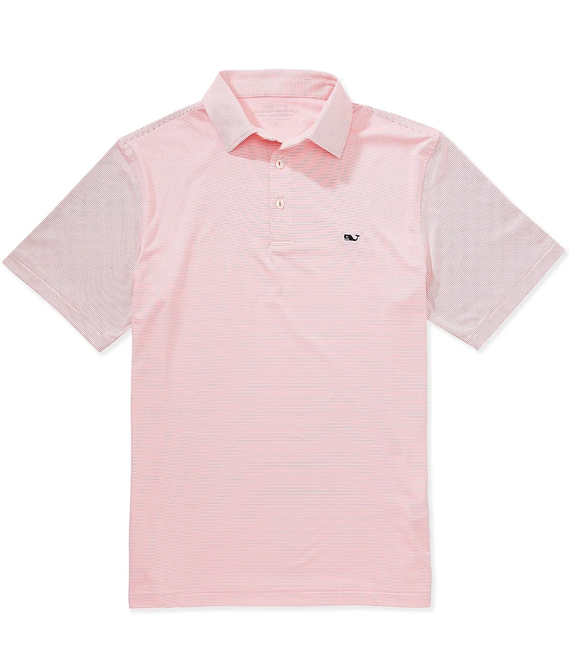 Vineyard Vines St Jean Stripe Short Sleeve Polo Shirt
