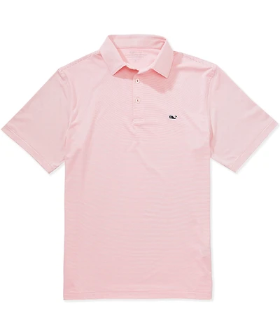 Vineyard Vines St Jean Stripe Short Sleeve Polo Shirt