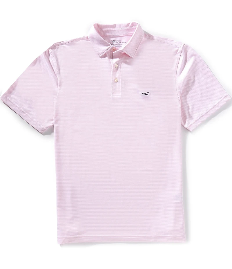 Vineyard Vines St Jean Stripe Short Sleeve Polo Shirt