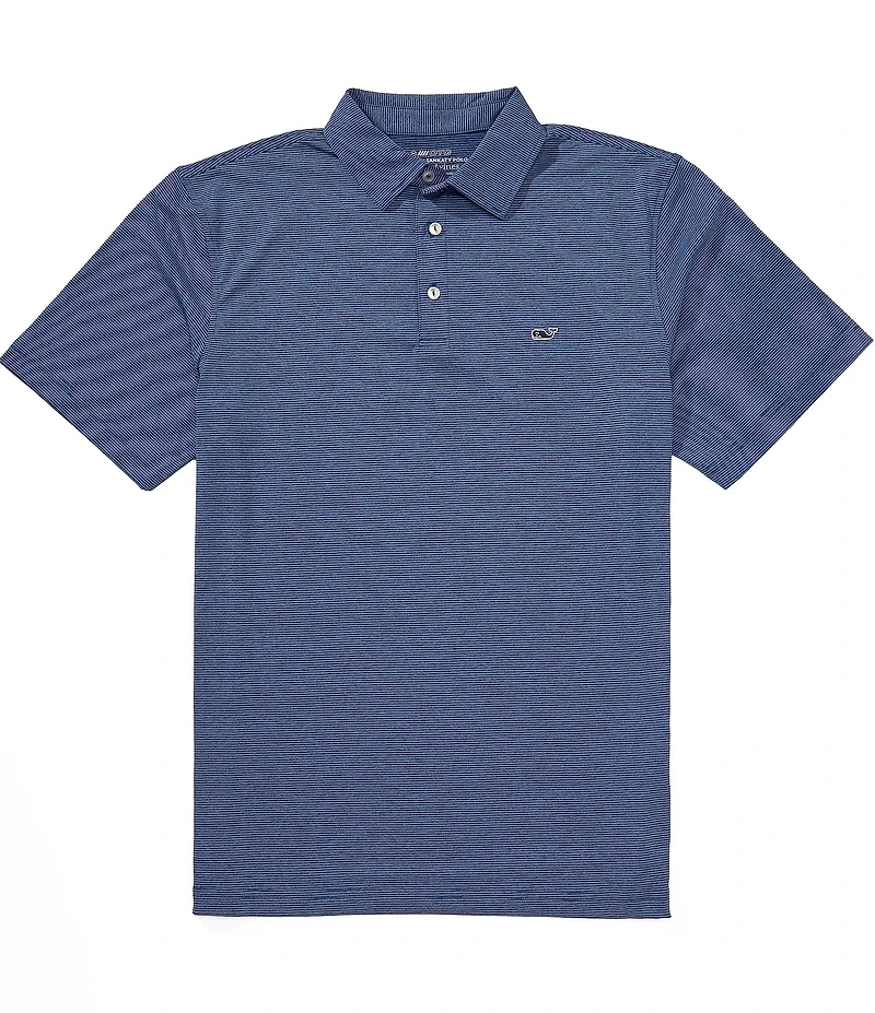 Vineyard Vines St Jean Stripe Short Sleeve Polo Shirt