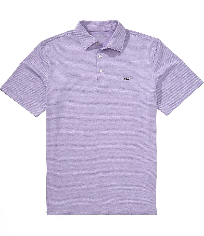 Vineyard Vines St Jean Stripe Short Sleeve Polo Shirt