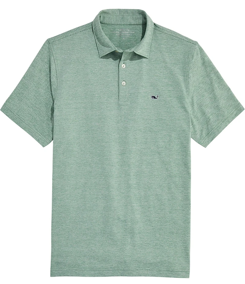 Vineyard Vines St Jean Stripe Short Sleeve Polo Shirt