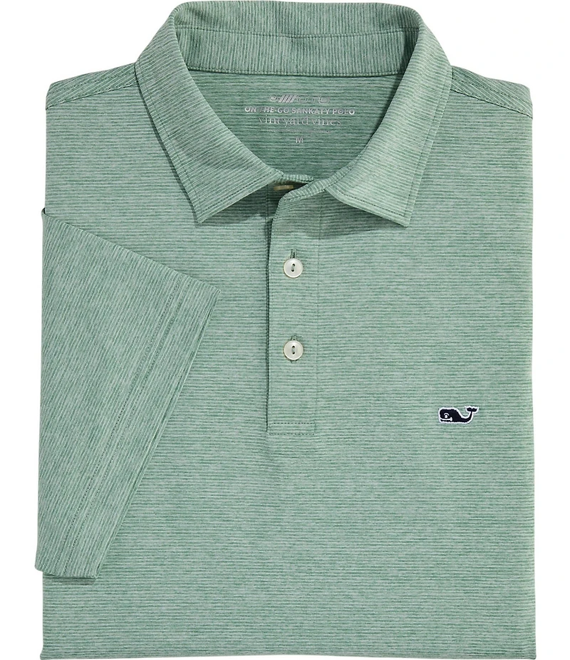 Vineyard Vines St Jean Stripe Short Sleeve Polo Shirt