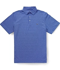 Vineyard Vines St Jean Stripe Short Sleeve Polo Shirt