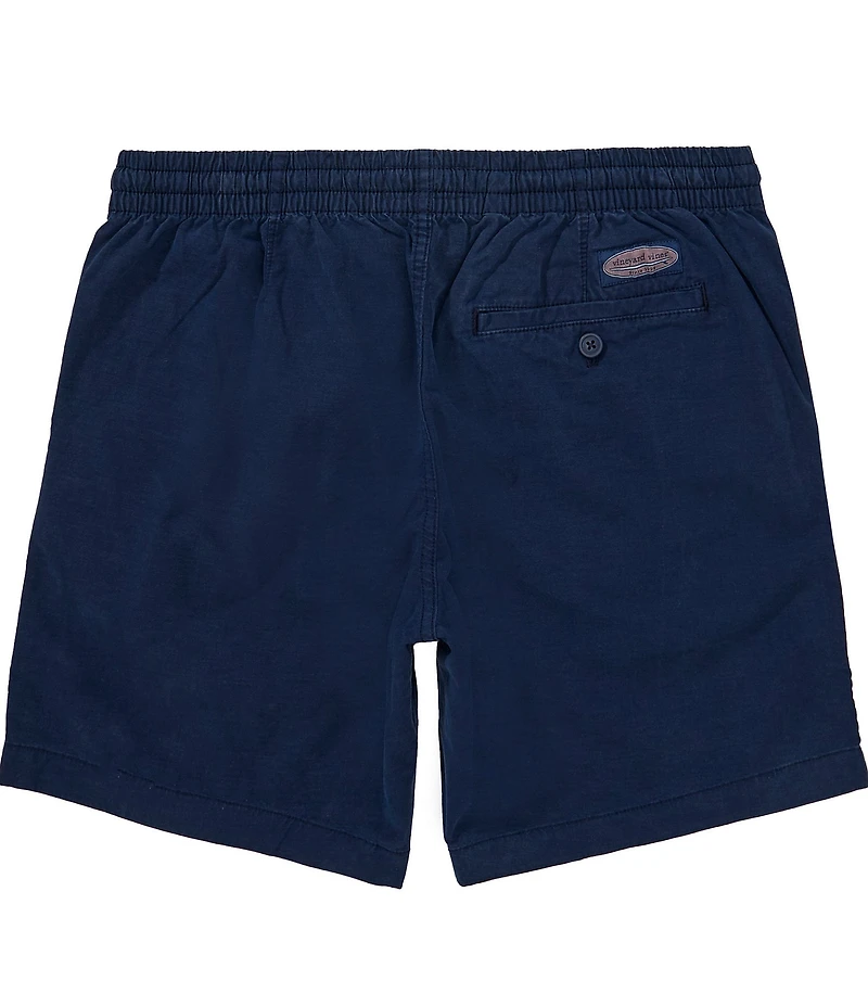 Vineyard Vines Surfside Stretch Chino 7#double; Inseam Pull-On Shorts