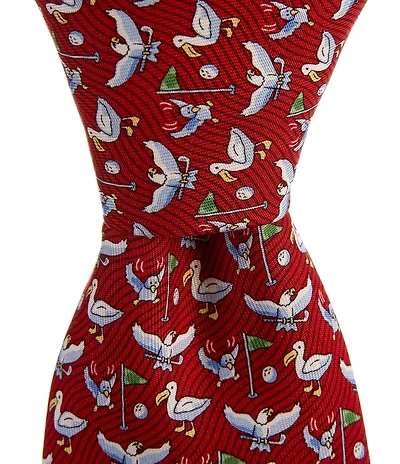 Vineyard Vines Under Par Silk Tie