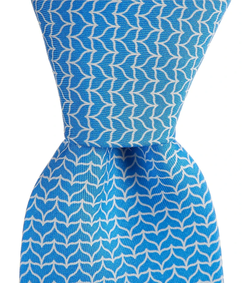 Vineyard Vines Whale Tail Geo Printed Tie