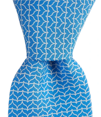 Vineyard Vines Whale Tail Geo Printed Narrow 3#double; Tie