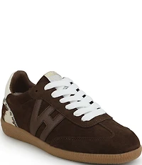 Vintage Havana Dreamer Cow Print Haircalf Heel Sneakers