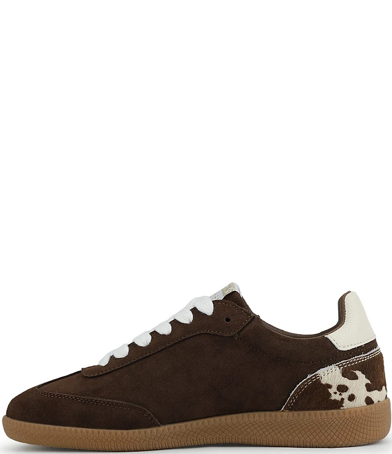 Vintage Havana Dreamer Cow Print Haircalf Heel Sneakers