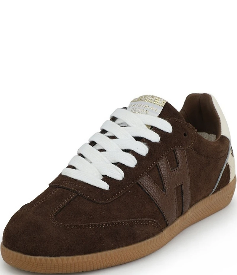 Vintage Havana Dreamer Cow Print Haircalf Heel Sneakers