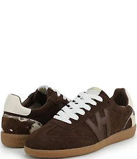 Vintage Havana Dreamer Cow Print Haircalf Heel Sneakers