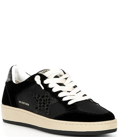 Vintage Havana Fire Croco Embossed Sneakers