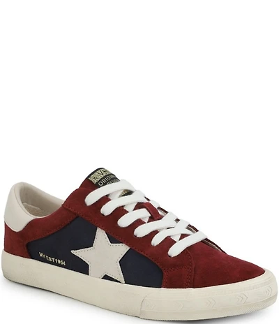 Vintage Havana Grande Colorblock Suede Sneakers