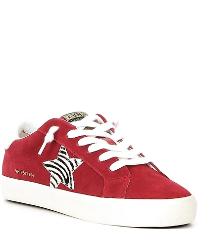 Vintage Havana Kate Zebra Print Haircalf Star Sneakers