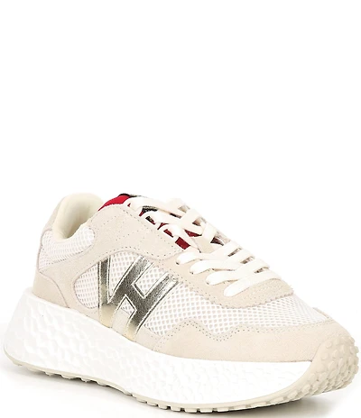 Vintage Havana Starling Mesh Metallic Logo Sneakers