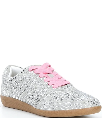 Vintage Havana Whiz Rhinestone Low Profile Retro Sneakers