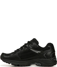 Vionic 23Walk 2.0 Leather and Mesh Lace Up Sneakers