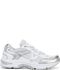 Vionic 23Walk 2.0 Leather and Mesh Lace Up Sneakers