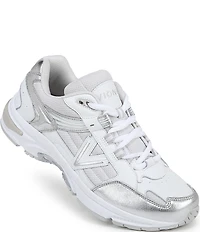 Vionic 23Walk 2.0 Leather and Mesh Lace Up Sneakers