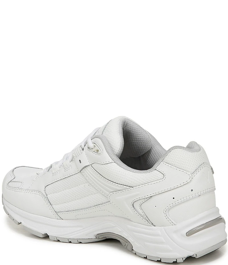 Vionic 23Walk 2.0 Leather and Mesh Lace Up Sneakers