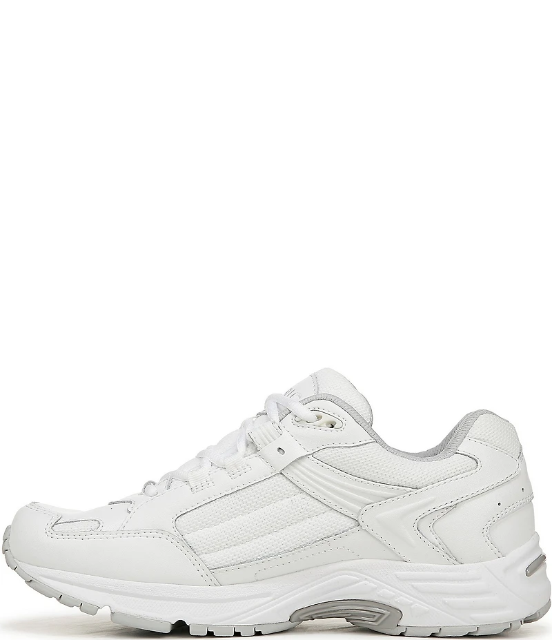 Vionic 23Walk 2.0 Leather and Mesh Lace Up Sneakers