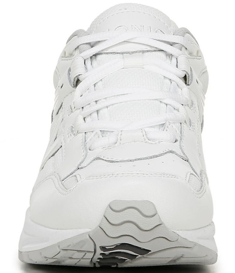 Vionic 23Walk 2.0 Leather and Mesh Lace Up Sneakers