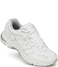 Vionic 23Walk 2.0 Leather and Mesh Lace Up Sneakers