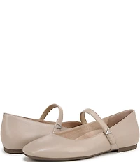Vionic Alameda Leather Mary Jane Flats